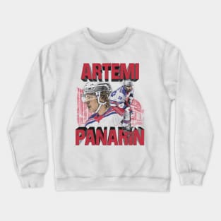 Artemi Panarin New York R Block Crewneck Sweatshirt